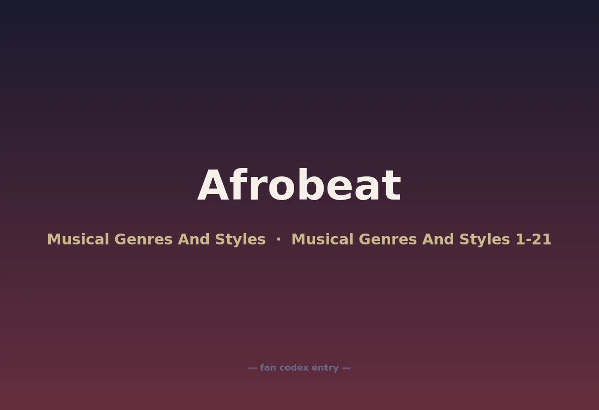 Afrobeat